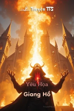 Bìa truyện Giang Hồ với hình ảnh yêu nữ và đại thần trong thế giới game.