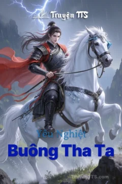 Bìa truyện Yêu Nghiệt, Buông Tha Ta với hình ảnh nhân vật chính và yếu tố huyền ảo.
