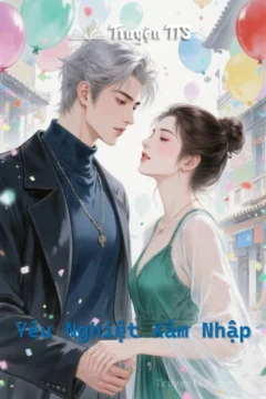 Bìa truyện Yêu Nghiệt Xâm Nhập với hình ảnh hai nhân vật chính