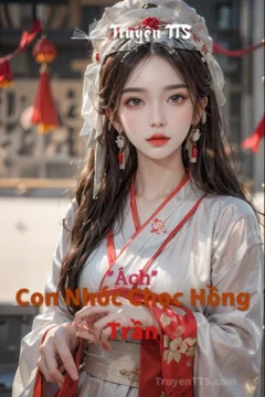 Bìa truyện Con Nhóc Chọc Hồng Trần với hình ảnh cô gái trẻ trong trang phục cổ đại.