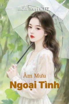 Bìa truyện Âm Mưu Ngoại Tình với hình ảnh cặp đôi trong bối cảnh hiện đại.