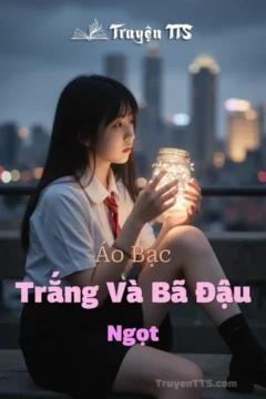 Bìa truyện Trắng Và Bã Đậu Ngọt với hình ảnh hai nhân vật chính trong bối cảnh hiện đại.