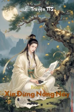 Bìa truyện "Boss ! Xin Đừng Nóng Nảy" với hình ảnh hai nhân vật chính