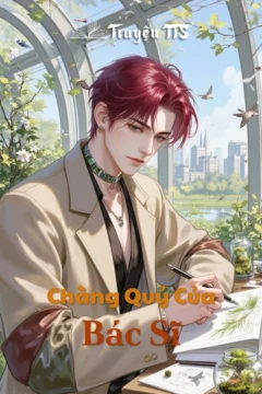 Bìa truyện Chàng Quỷ Của Bác Sĩ với hình ảnh hai nhân vật nam.