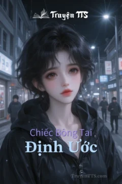 Bìa truyện Chiếc Bông Tai Định Ước với hình ảnh hai nhân vật chính nhìn nhau đầy tình cảm.