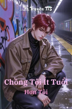 Ảnh bìa truyện Chồng Tôi Ít Tuổi Hơn Tôi, thể hiện cặp đôi chính Lý Phàm và Quách Tuệ Thiến.
