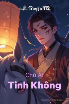 Bìa truyện Tinh Không, khắc họa không gian vũ trụ và các nhân vật trong truyện Đam Mỹ trọng sinh.