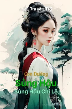 Bìa truyện Con Đường Sủng Hậu với hình ảnh nhân vật nữ chính Phó Dung trong trang phục cổ trang lộng lẫy.