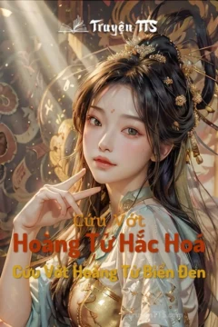 Bìa truyện Cứu Vớt Hoàng Tử Hắc Hoá với hình ảnh hoàng tử và nữ chính.