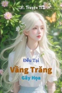 Bìa truyện "Vầng Trăng Gây Họa" với hình ảnh cặp đôi Chu Tự Hằng và Minh Nguyệt.