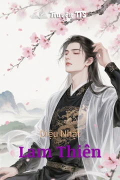 Bìa truyện Lam Thiên với hình ảnh hai nhân vật chính
