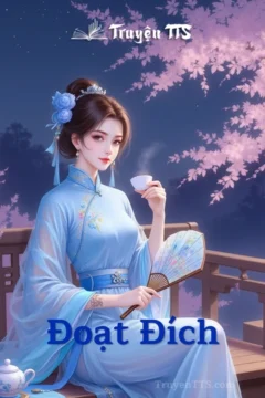 Bìa truyện Đoạt Đích, hình ảnh nhân vật nữ chính Tô Tuyết Vân trong trang phục cổ trang.