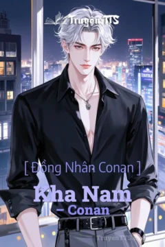 Bìa truyện Kha Nam – Đồng Nhân Conan với nhân vật nam đẹp trai