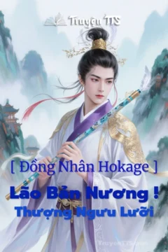 Bìa truyện Lão Bản Nương ! Thượng Ngưu Lưỡi với hình ảnh nữ chính và Gaara trong thế giới Hokage.