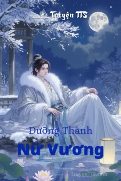 Bìa truyện Nữ Vương, minh họa nhân vật chính trong thế giới game Đam Mỹ.