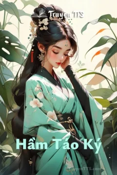 Bìa truyện Hầm Táo Ký với hình ảnh Đường Táo và sư phụ trong không gian cổ đại huyền ảo.