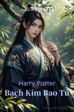 Bìa truyện Bạch Kim Bao Tử với hình ảnh nhân vật Harry Potter và Draco Malfoy