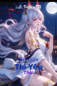 Bìa truyện Hết Giận Thì Yêu Thôi với nhân vật chính trong bối cảnh game online