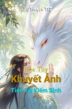 Bìa truyện Khuyết Ảnh với hình ảnh Triển Chiêu và Bạch Ngọc Đường