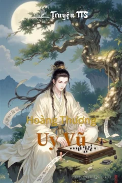 Bìa truyện Hoàng Thượng Uy Vũ! với hình ảnh hai nhân vật nam chính trong trang phục cổ trang.