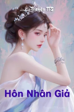 Bìa truyện Hôn Nhân Giả với hình ảnh hai nhân vật chính lãng mạn