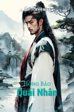 Bìa truyện Hồng Bào Quái Nhân với hình ảnh nhân vật chính trong thế giới kiếm hiệp.