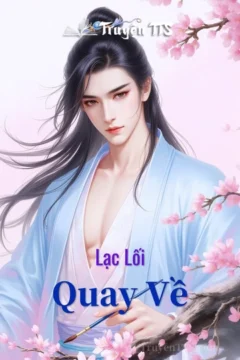 Bìa truyện Lạc Lối Quay Về với hình ảnh hai chàng trai trong không gian lãng mạn.