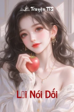 Bìa truyện Lời Nói Dối với hình ảnh nữ chính mạnh mẽ.