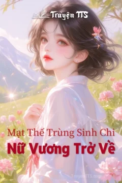 Bìa truyện Nữ Vương Trở Về, khắc họa hình ảnh một cô gái mạnh mẽ giữa bối cảnh mạt thế.