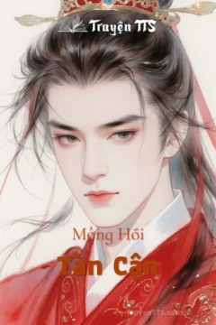 Bìa truyện Mộng Hồi Tàn Cận với hình ảnh hai chàng trai trong không gian tuyết trắng.