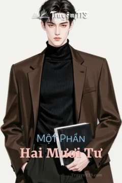 Bìa truyện Một Phần Hai Mươi Tư với nhân vật chính đa nhân cách và bác sĩ tâm lý.