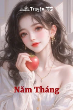 Bìa truyện Năm Tháng với hình ảnh nhân vật chính trong bối cảnh học đường.