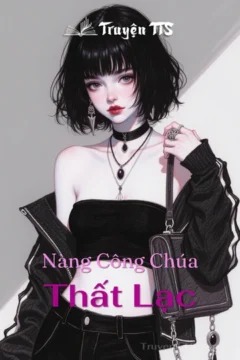 Bìa truyện Nàng Công Chúa Thất Lạc với hình ảnh nhân vật chính
