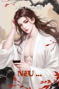 Bìa truyện Nếu… với nhân vật Lâm Nghị và Cao Suất.