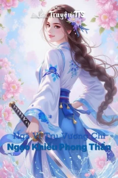 Bìa truyện Ngạo Khiếu Phong Thần với hình ảnh Trụ Vương thời hiện đại đối đầu với các vị thần tiên trong Phong Thần Diễn Nghĩa.
