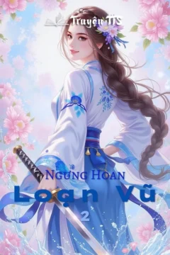 Bìa truyện Loạn Vũ, khắc họa cảnh Sở Chính Việt và Diệp Ngưng Hoan trong bối cảnh cung đấu.