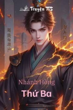 Bìa truyện Nhánh Hồng Thứ Ba với hình ảnh nhân vật chính Trần Tinh Trạch.