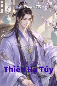 Bìa truyện Thiên Hạ Túy với hình ảnh hai nhân vật nam chính.