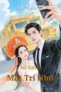 Bìa truyện Nữ Vương Mất Trí Nhớ với hình ảnh nhân vật chính Diệp Trăn Trăn.