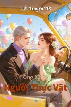 Bìa truyện Ông Xã Là Người Thực Vật với hình ảnh nhân vật chính.