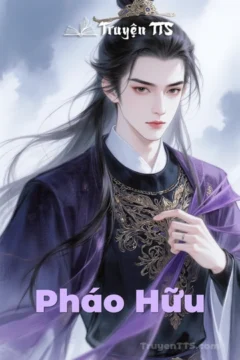 Bìa truyện Pháo Hữu với hình ảnh hai chàng trai trong bối cảnh hiện đại