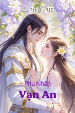 Bìa truyện Phu Nhân Vạn An với hình ảnh cô gái cổ trang