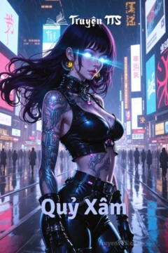 Ảnh bìa truyện Quỷ Xâm, thể loại thần quái, cấm kỵ chi luyến.
