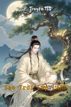 Ảnh bìa truyện Sao Trời Lấp Lánh, thể loại đam mỹ trọng sinh trong giới giải trí.