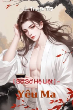 Bìa truyện Yêu Ma với hình ảnh hai nhân vật nam chính trong trang phục cổ trang.