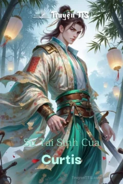 Bìa truyện "Sự Tái Sinh Của Curtis" với hình ảnh hai nhân vật nam chính Curtis và Jordan.