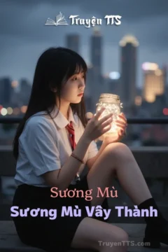 Bìa truyện Sương Mù Vây Thành với hình ảnh nhân vật trong bối cảnh dân quốc.