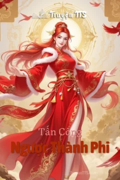 Bìa truyện Ngược Thành Phi với hình ảnh cô gái cổ trang