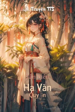 Bìa truyện "Hạ Văn Quy Ẩn" với hình ảnh Bạch Ngọc Đường và Miêu đại nhân trong không khí cổ đại.