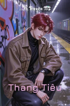 Bìa truyện Thang Tiêu với hình ảnh nhân vật nữ chính Thang Viên